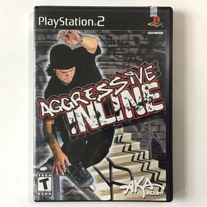 PlayStation 2 Video Game Aggressive Inline Skating for PS2 With Case And Manual